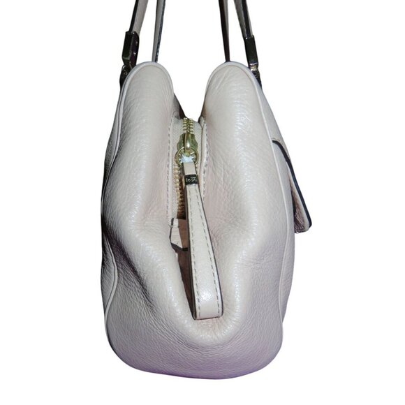 COACH 2013 Madison Madeline East West Crossbody Pale Blush Pink Leather Satchel - Picture 4 of 13